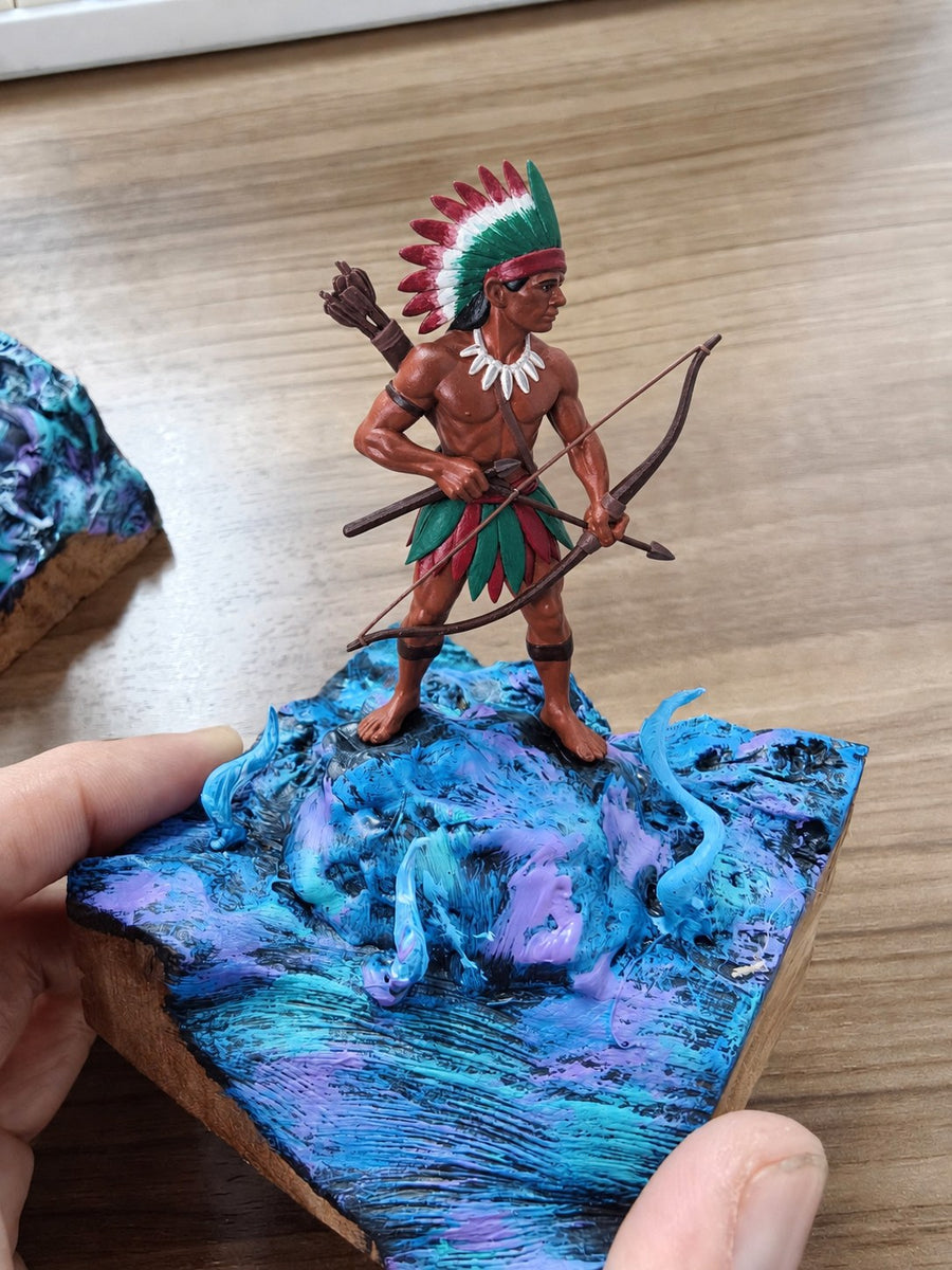 Kame Arts hand-painted diorama